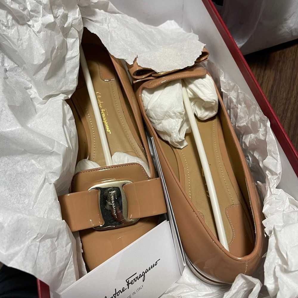 leather flats Salvatore Ferragamo - image 7