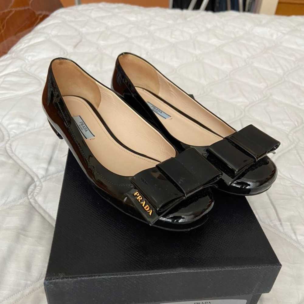 Authentic prada flats - image 1