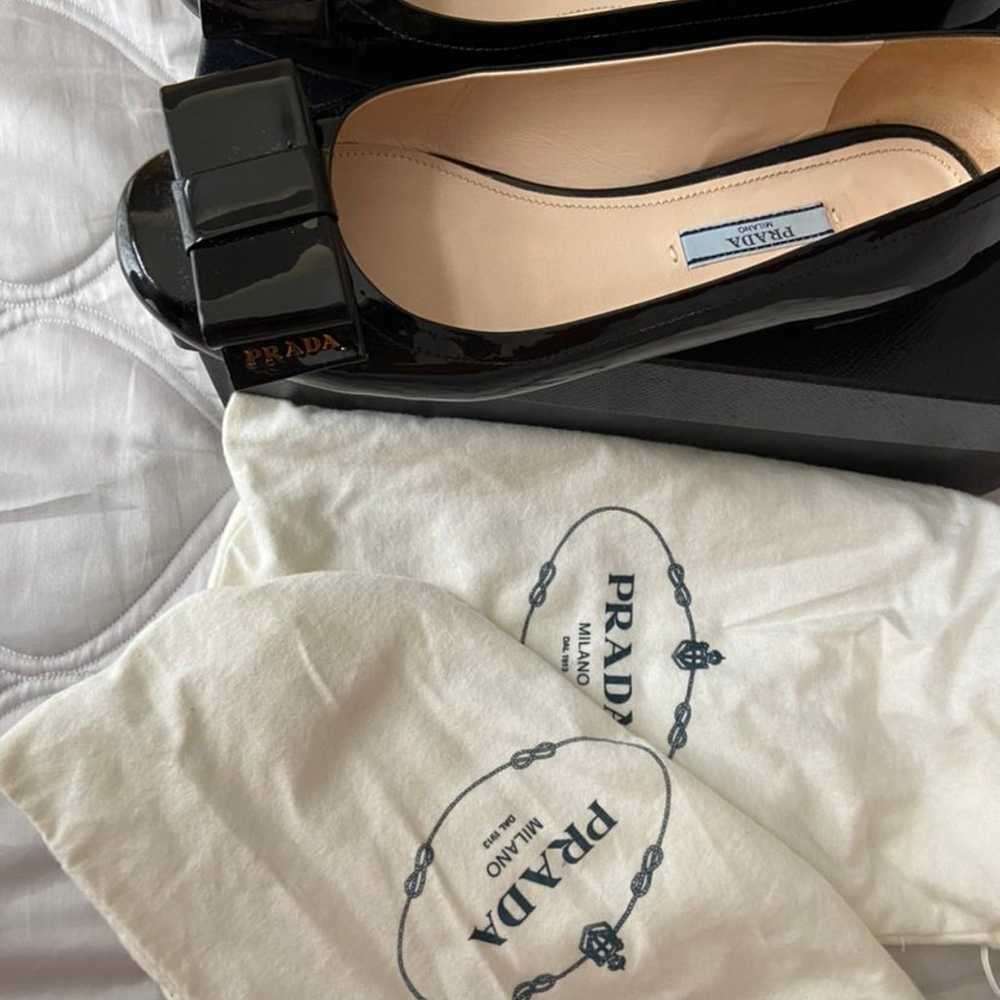 Authentic prada flats - image 4