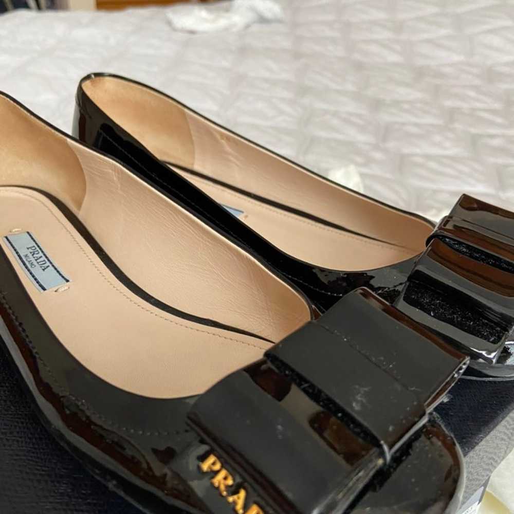 Authentic prada flats - image 5