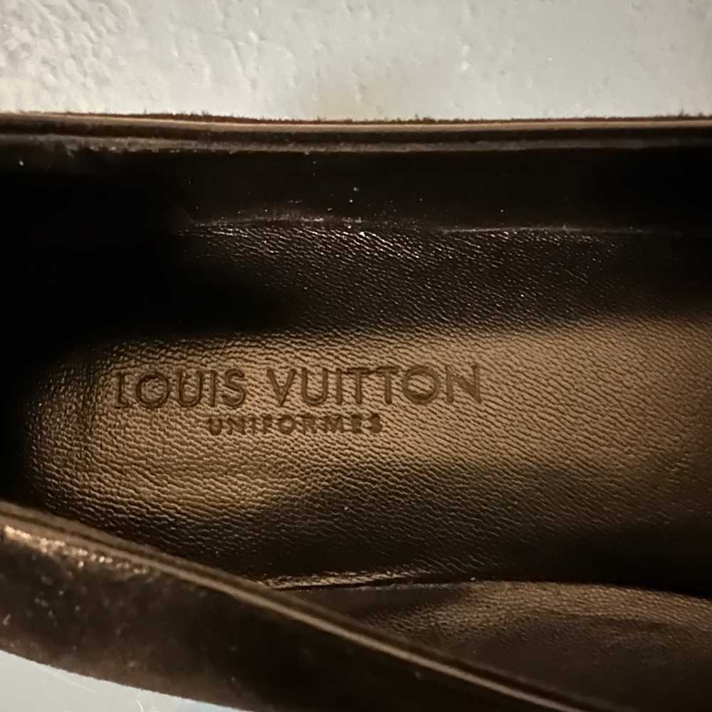 Louis Vuitton Uniformes Suede Leather Monogram Ba… - image 6