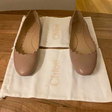 Chloe Scalloped Ballerina Flats - image 1