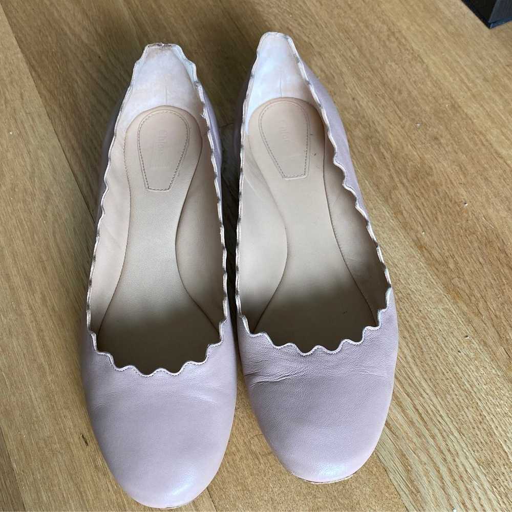 Chloe Scalloped Ballerina Flats - image 2