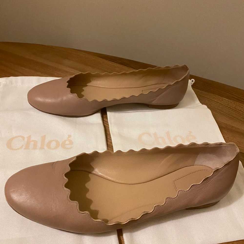 Chloe Scalloped Ballerina Flats - image 4