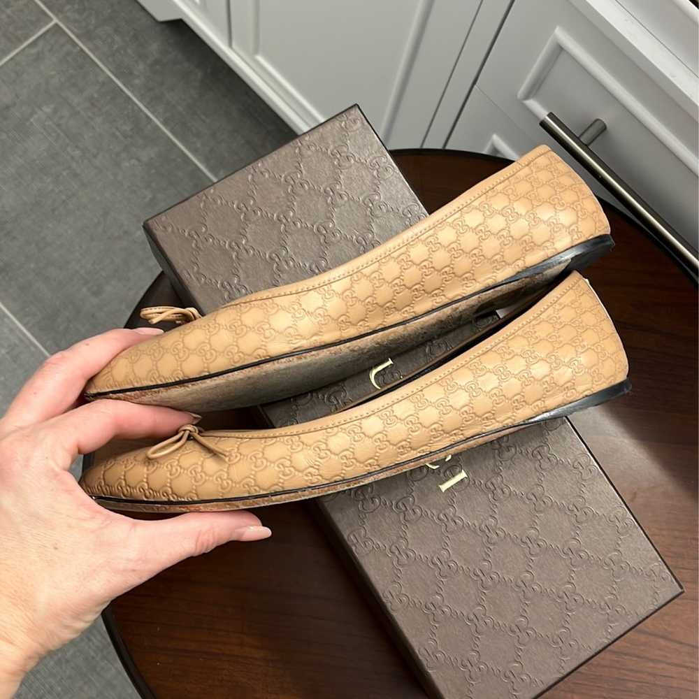 100% Authentic Gucci flats size 38.5 - image 3
