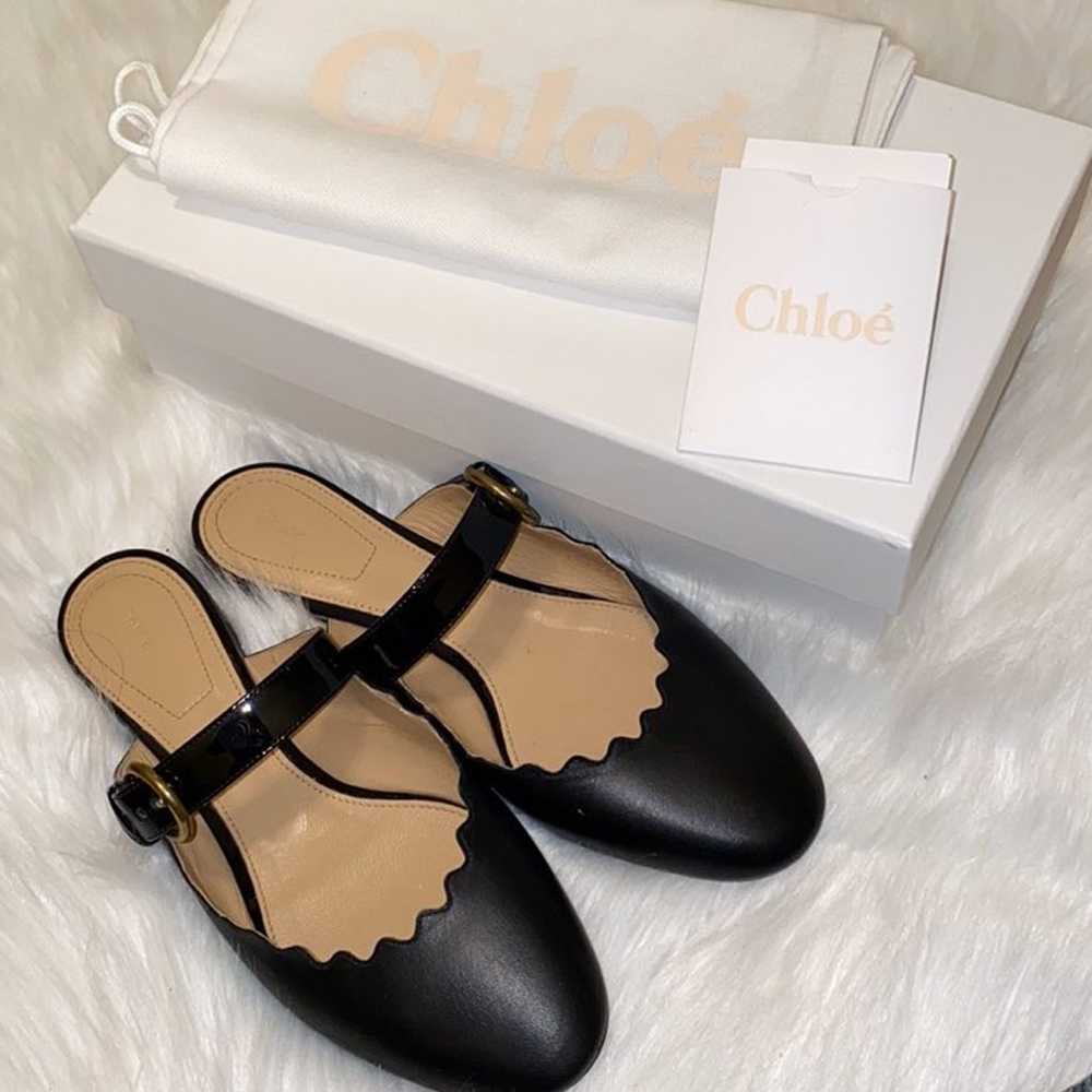 Authentic chloe flats - image 1