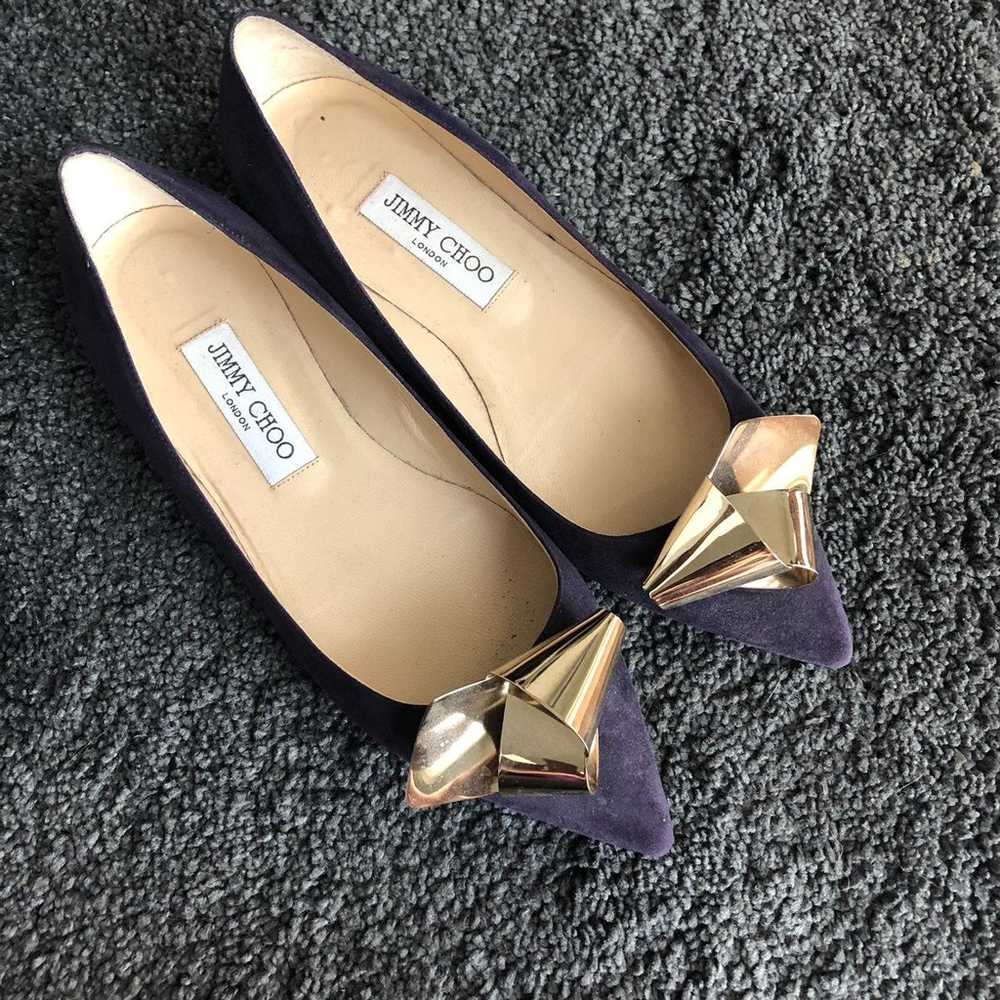 Jimmy Choo Purple Flat - image 1