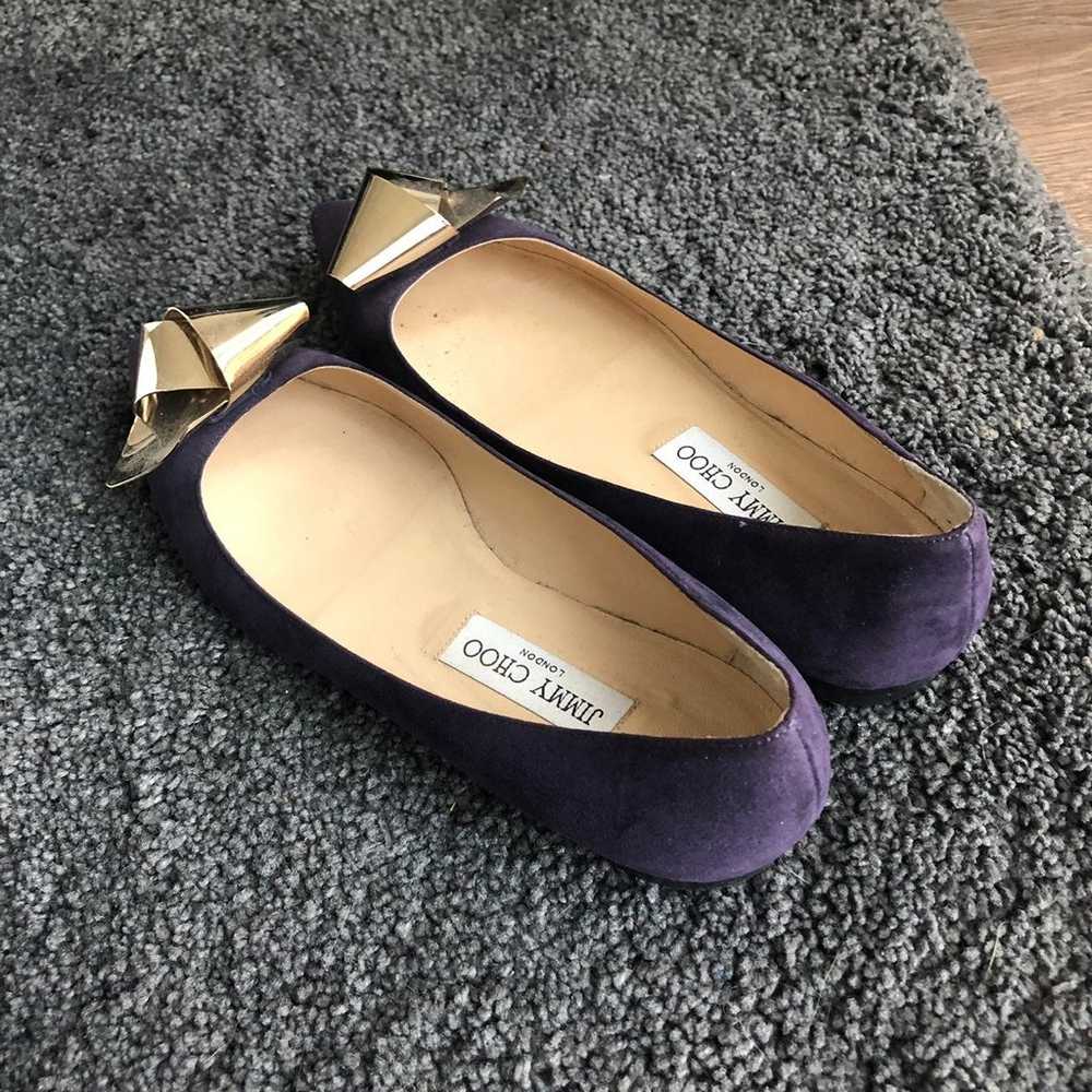 Jimmy Choo Purple Flat - image 3