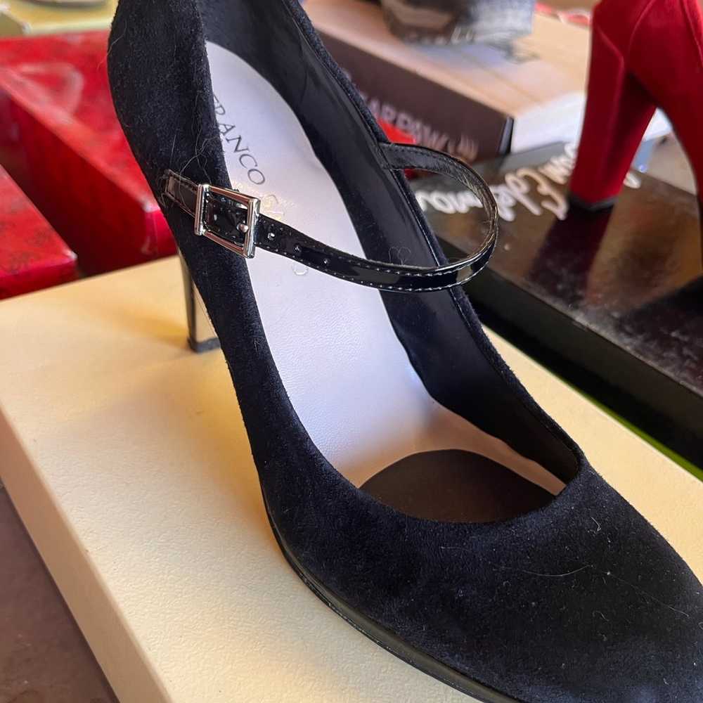 Franco Sarto suede heels Size 9 - image 2