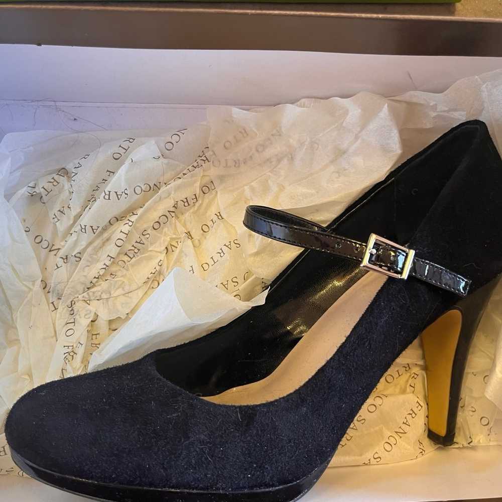 Franco Sarto suede heels Size 9 - image 4
