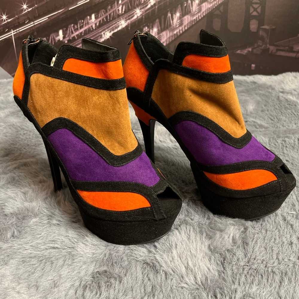 Alba Andrea Color-block Heels - image 3