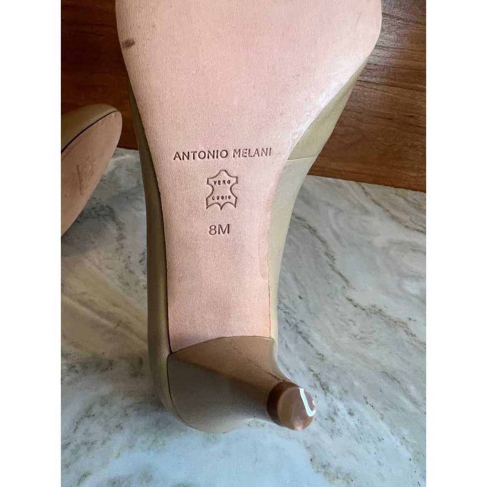 Antonio Melani classic nude leather pumps - image 6