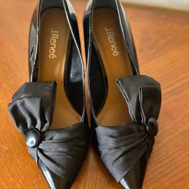 J.Renee Hirisha black patent heel size 10 - image 1