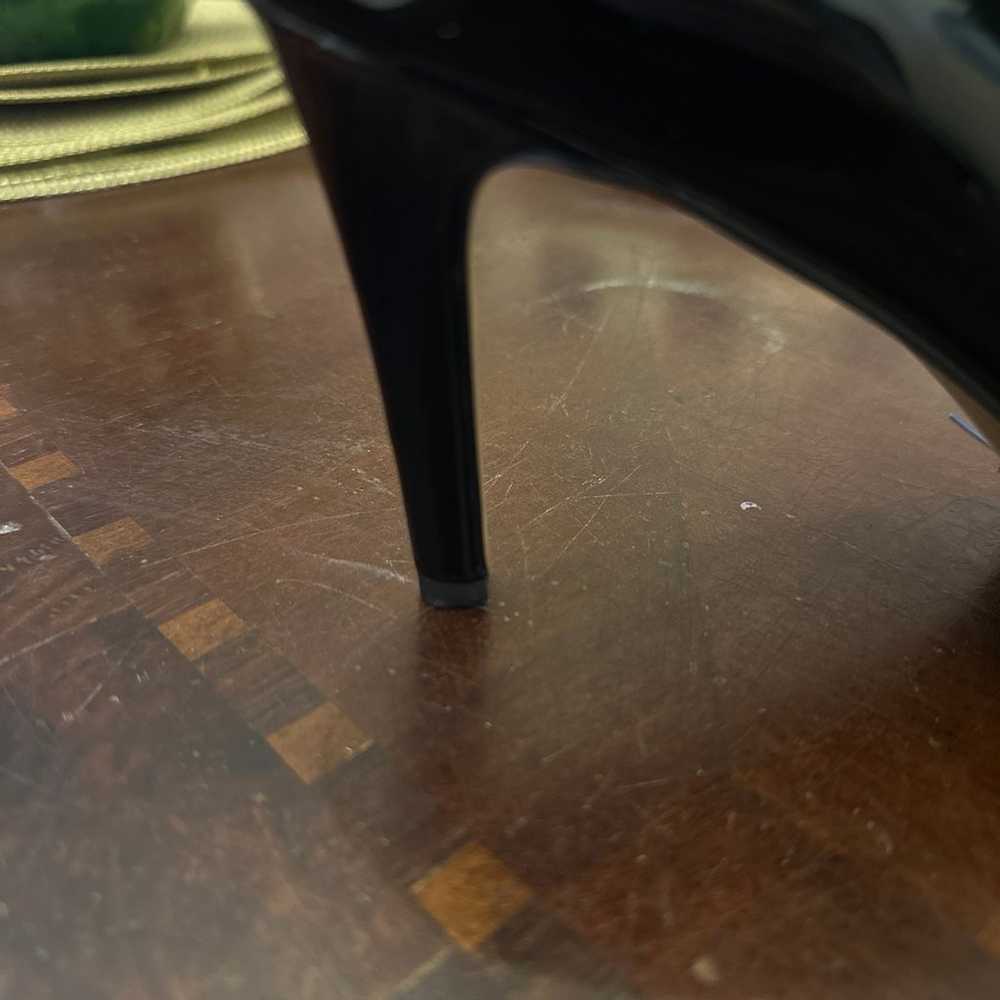 J.Renee Hirisha black patent heel size 10 - image 7