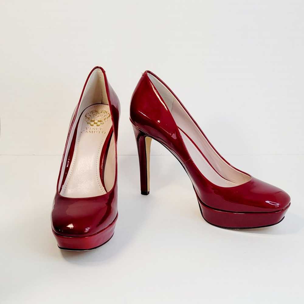 Vince Camuto Shoes Women's Platform Pump Red Size… - image 1