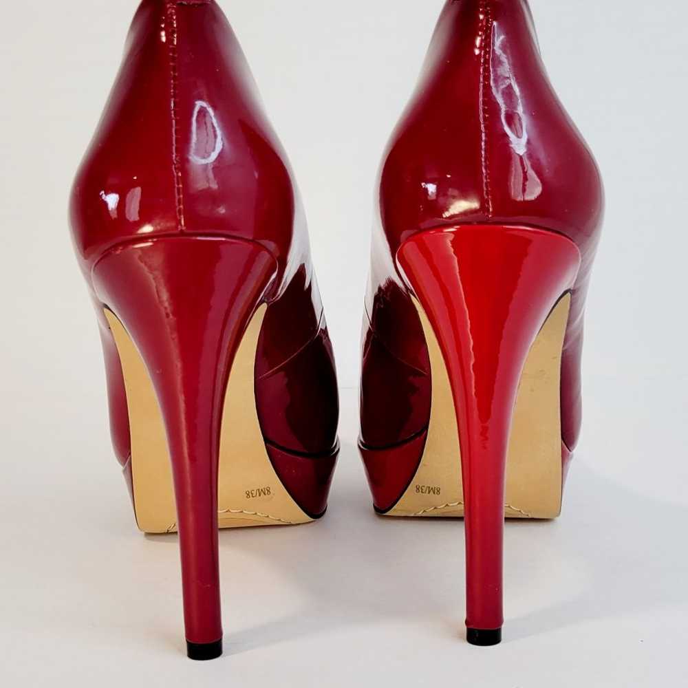 Vince Camuto Shoes Women's Platform Pump Red Size… - image 3