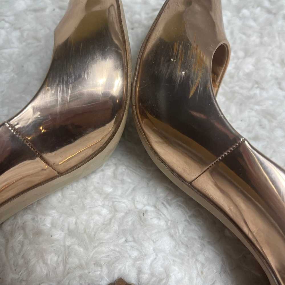 Steve Madden Daisie Rose Gold Patent faux leather… - image 11