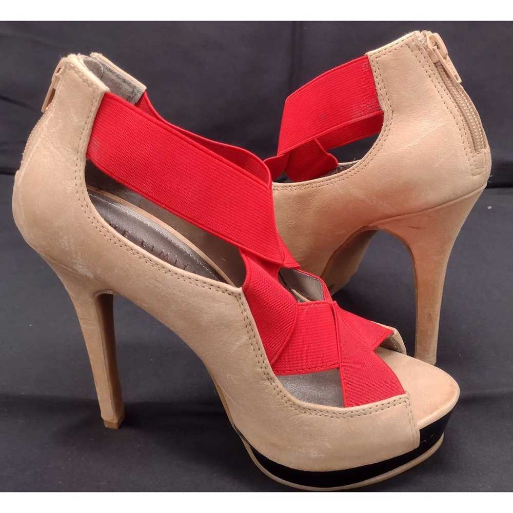 The Limited size 7 1/2 Platform sandals 5"heels R… - image 8