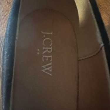 New J Crew Espadrille Canvas wedge shoes 8.5 - image 1