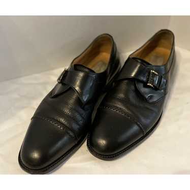 Mezlan Mezlan Istanbul Monk Strap Black Leather Sh