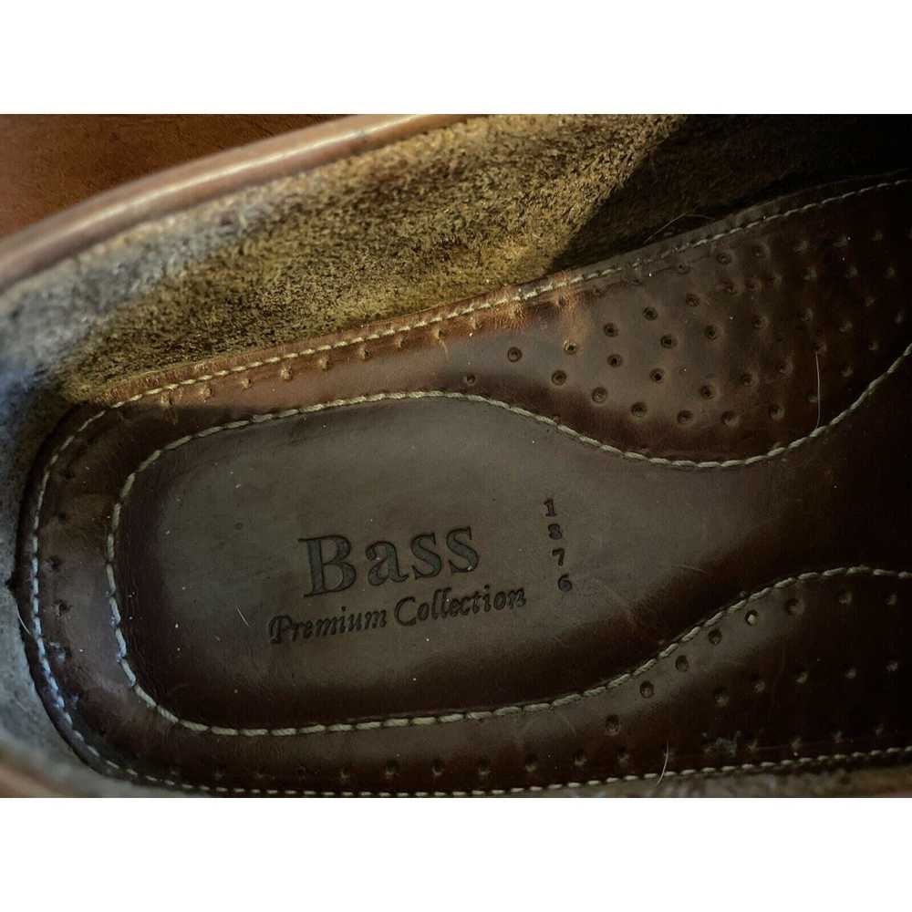 Bass Men’s Bass Leather Loafers Shoes size 8m - image 5