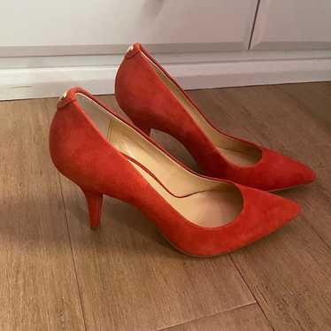 Michael Kors scarlet red heels