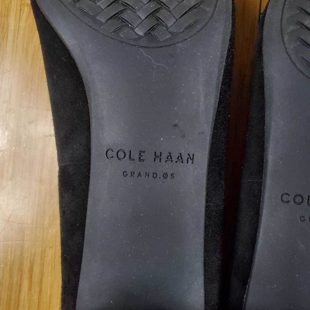 Women's NWOB Cole Haan Suede Block Short Heels Si… - image 9