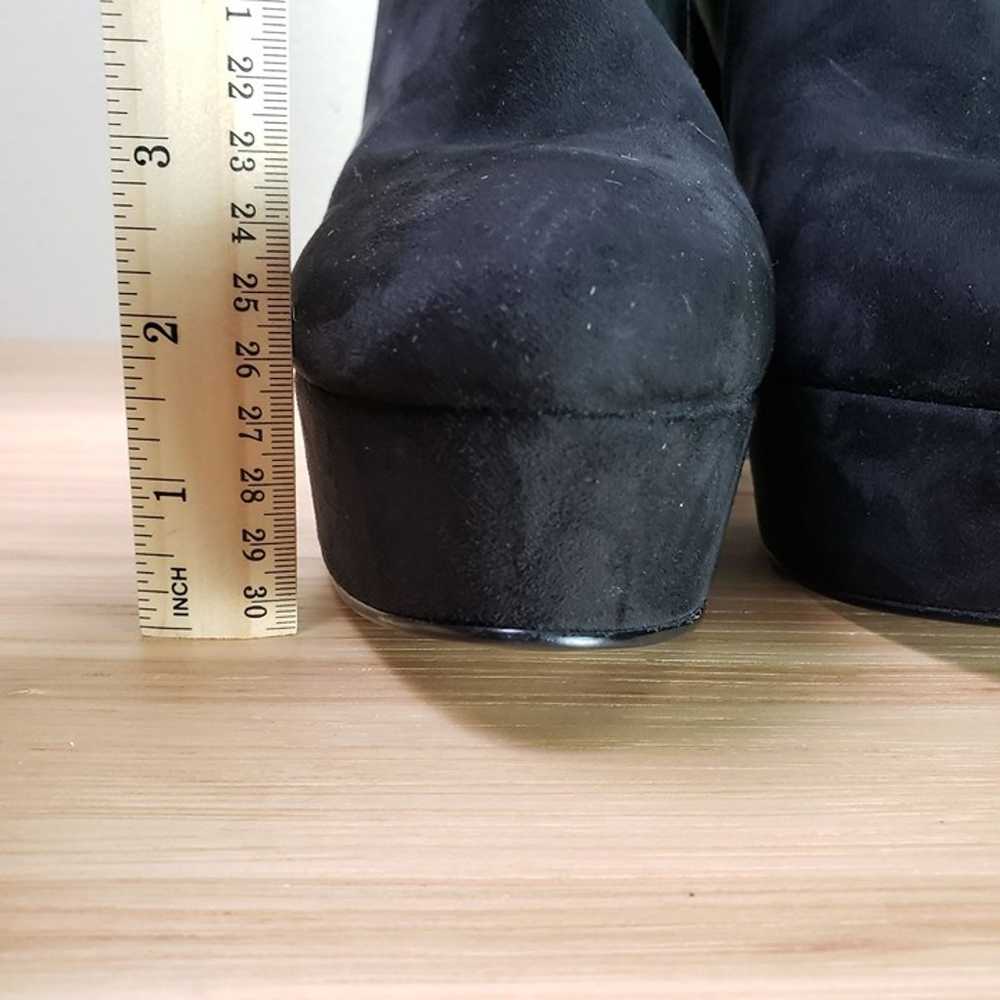 Guess Women's Size 9.5 Faux Suede Platform Heeled… - image 5