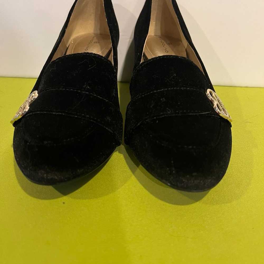 Bandolina Black Velvet shoes 7M - image 4