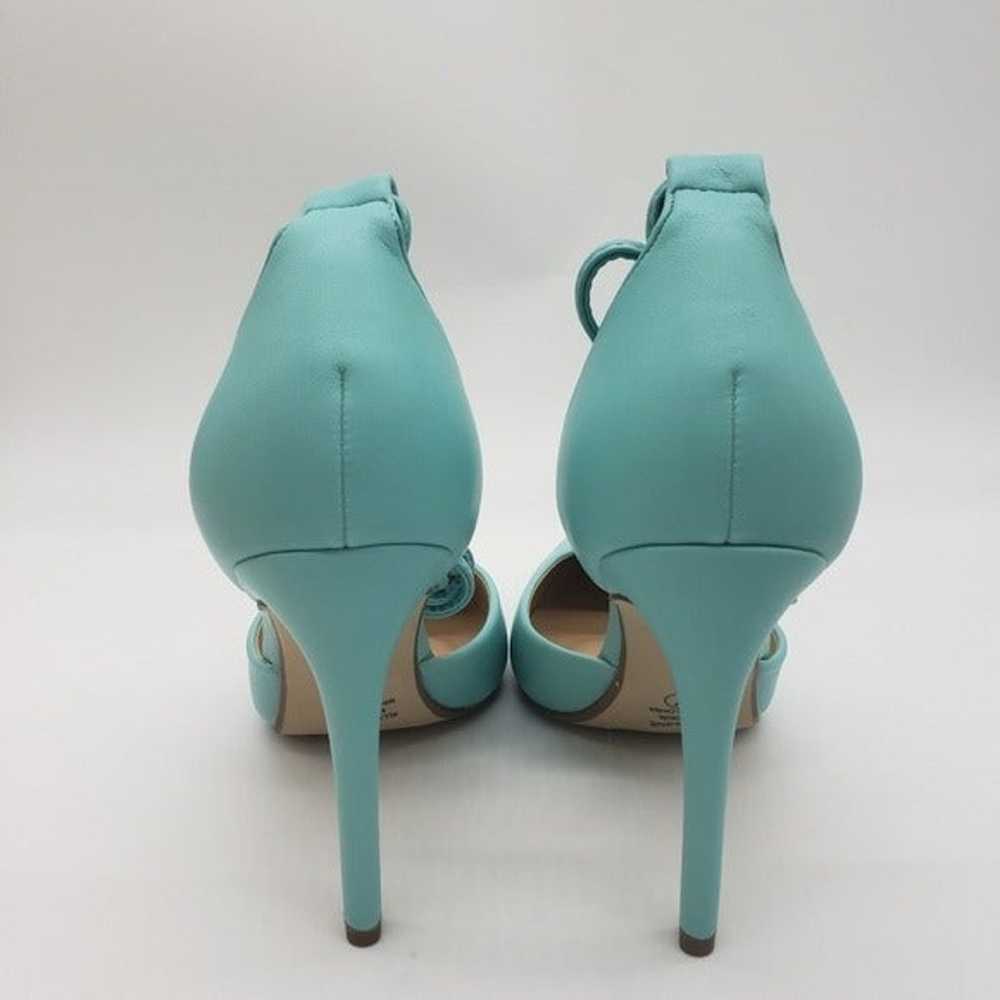 Blue high Heels Stiletto Women's Shoes Size 7 - image 4