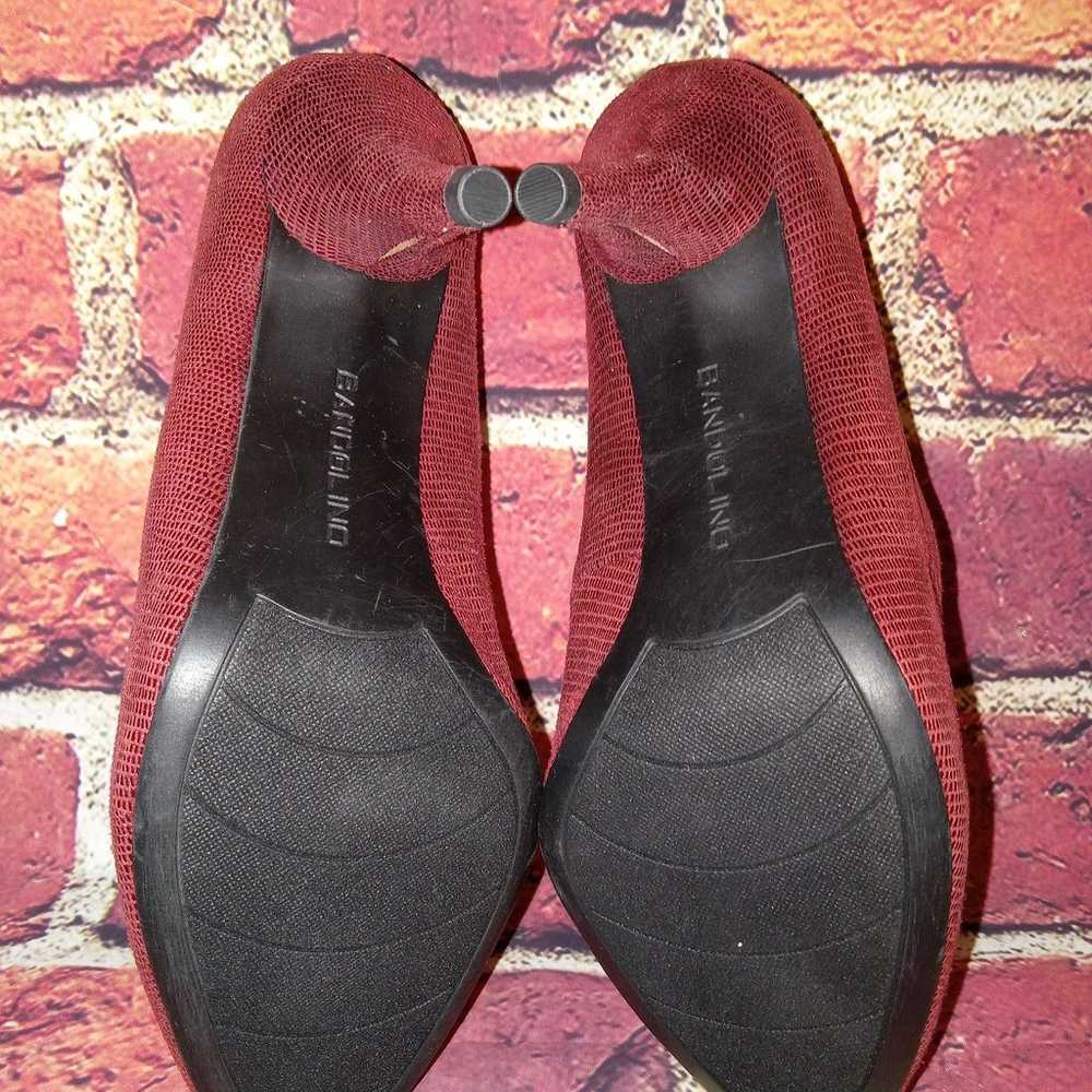 *BANDOLINO*WOMENS SIZE 8M*HEELS/PUMPS/SHOES/RED P… - image 5