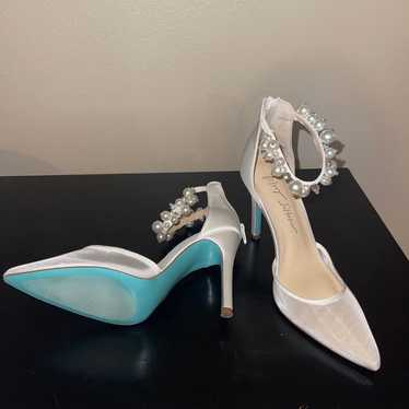 Betsey Johnson Pearl Bridal Shoes