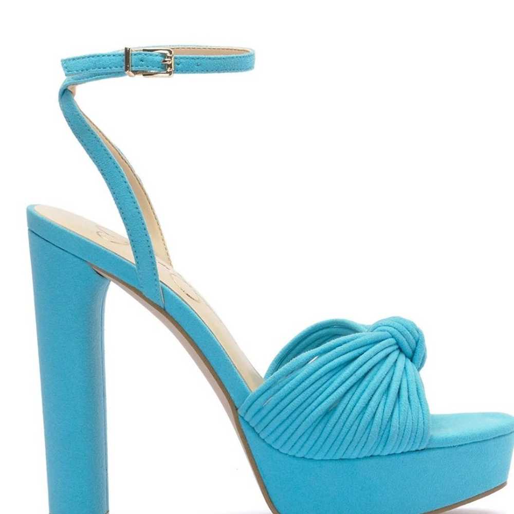 Immie Platform Sandal in Nevada Blues Sz 7.5. - image 4