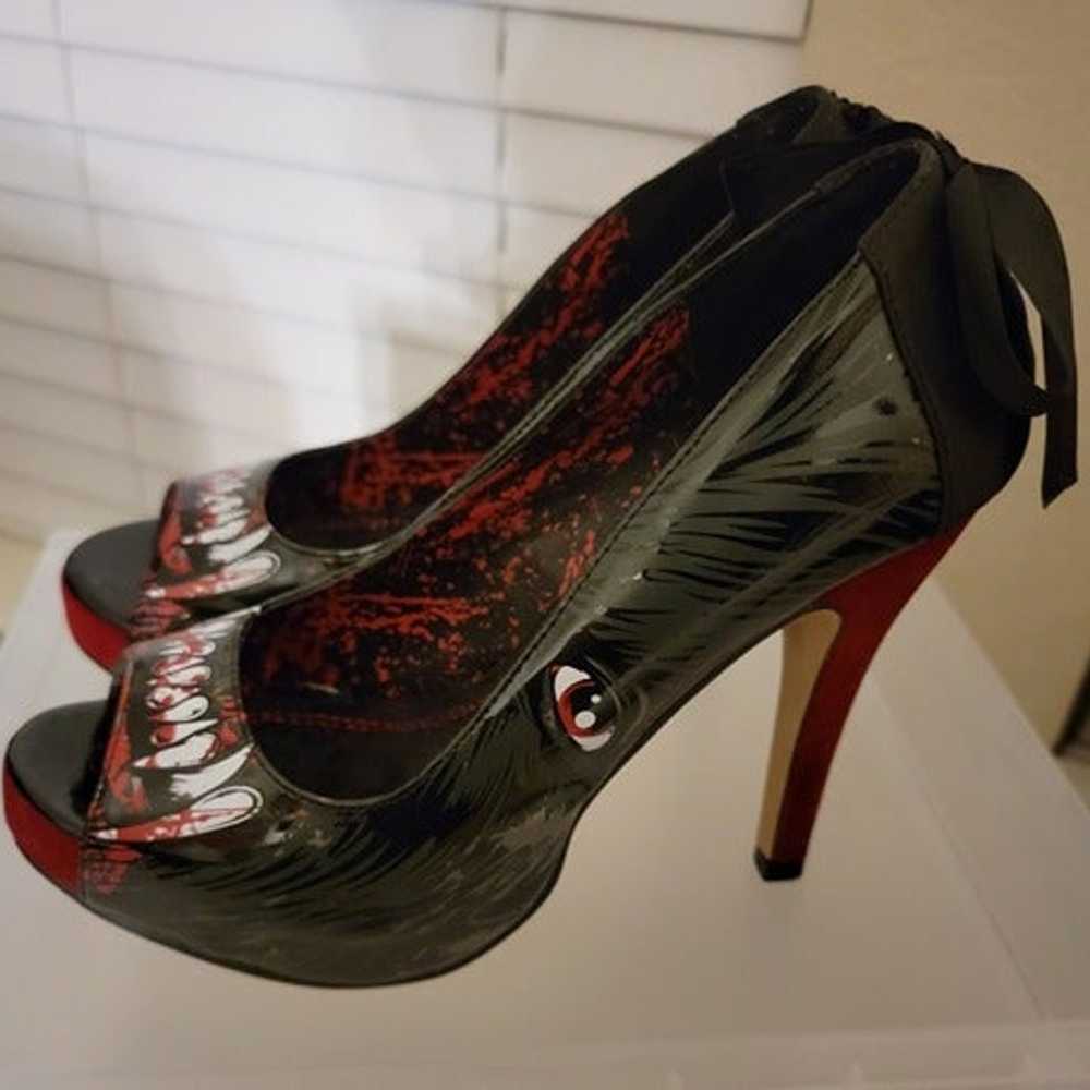 Iron Fist Wolfbeater Platform Peeptoe Heels - image 4