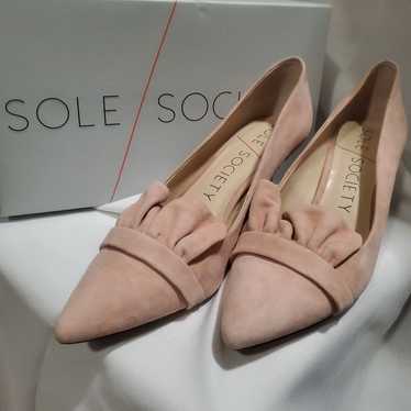 Sole Society Suede Heels