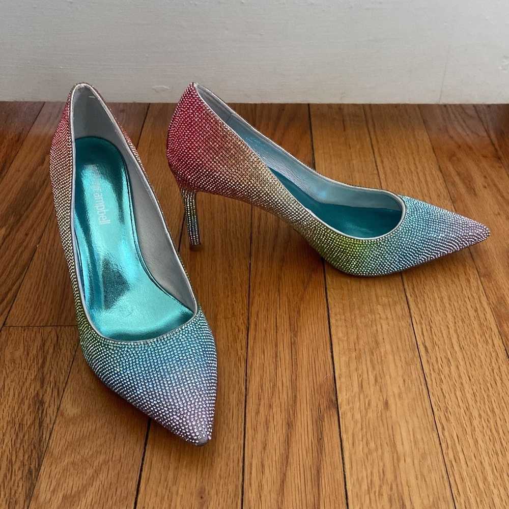 Jeffrey Campbell Sequin Ombré Heels - image 3