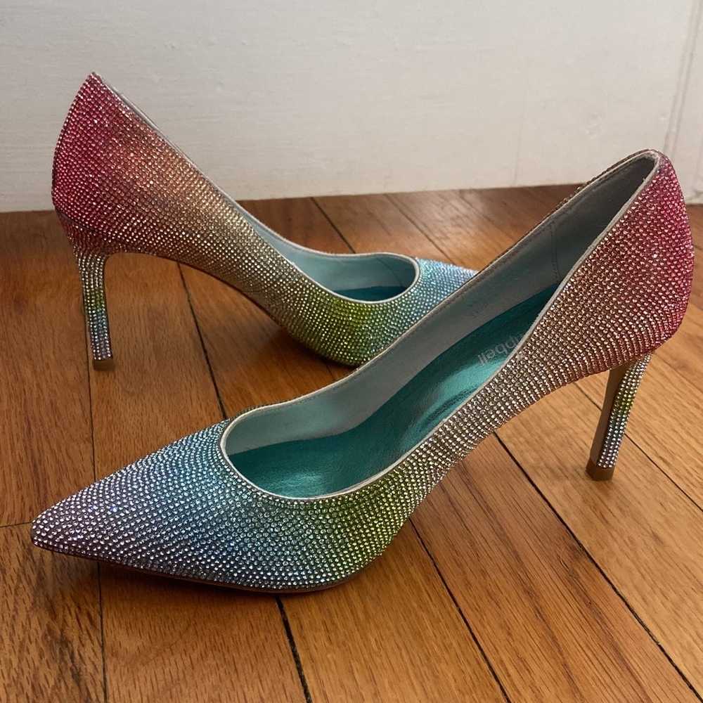 Jeffrey Campbell Sequin Ombré Heels - image 5