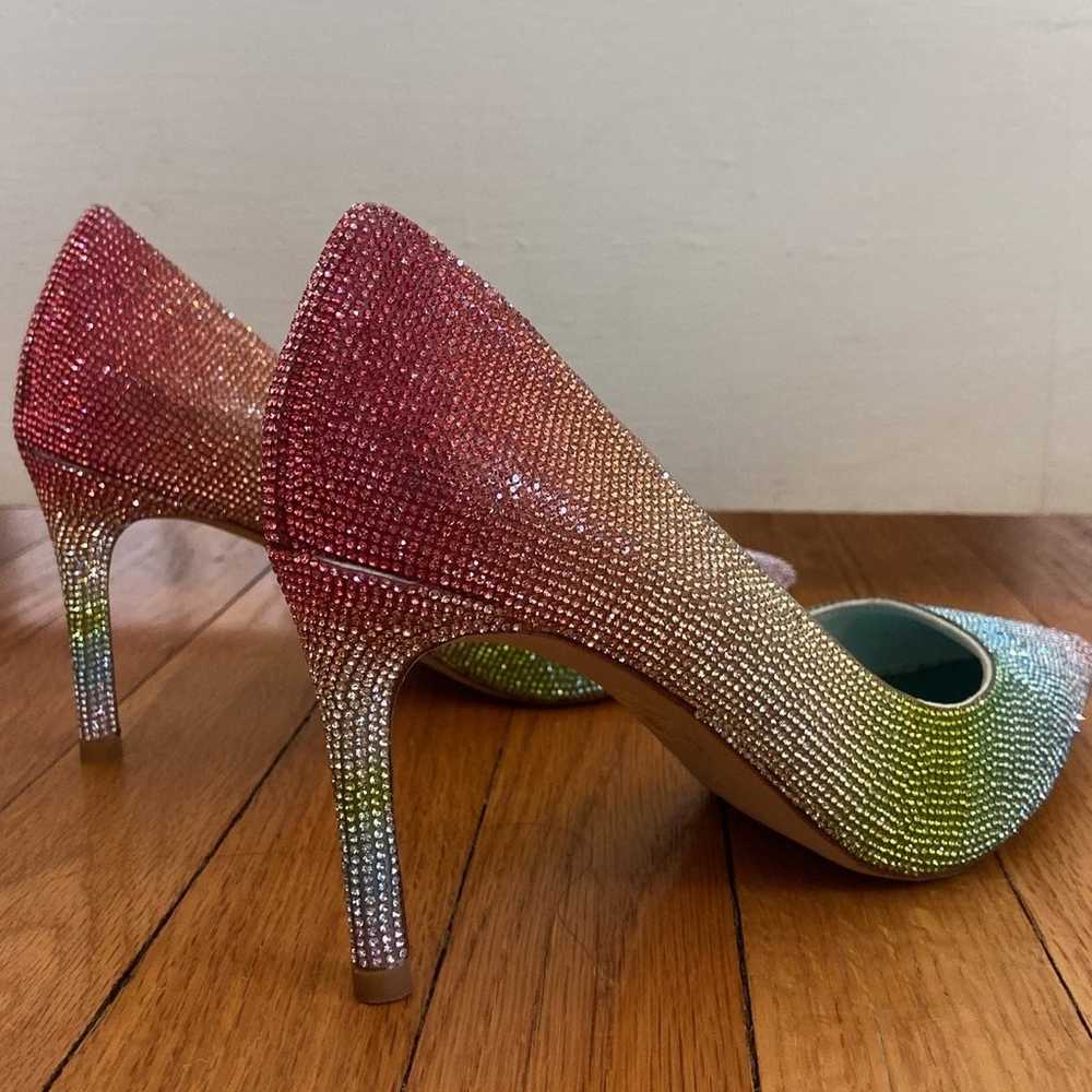 Jeffrey Campbell Sequin Ombré Heels - image 7