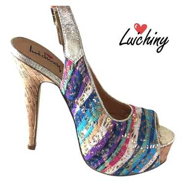 Luichiny Multicolored platforms size 6M - image 1