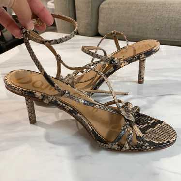 Sam Edelman snake skin heels