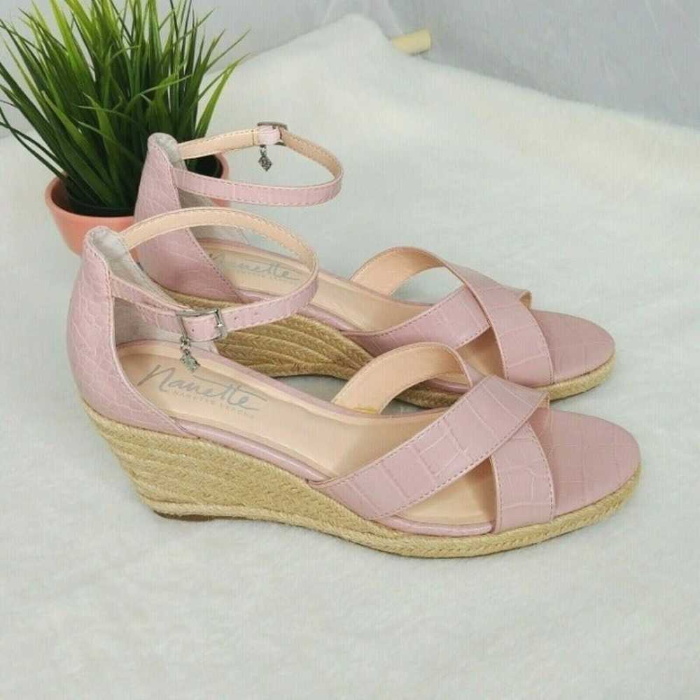 Nanette Lepore Quirky Wedges Size 11M Pi - image 6