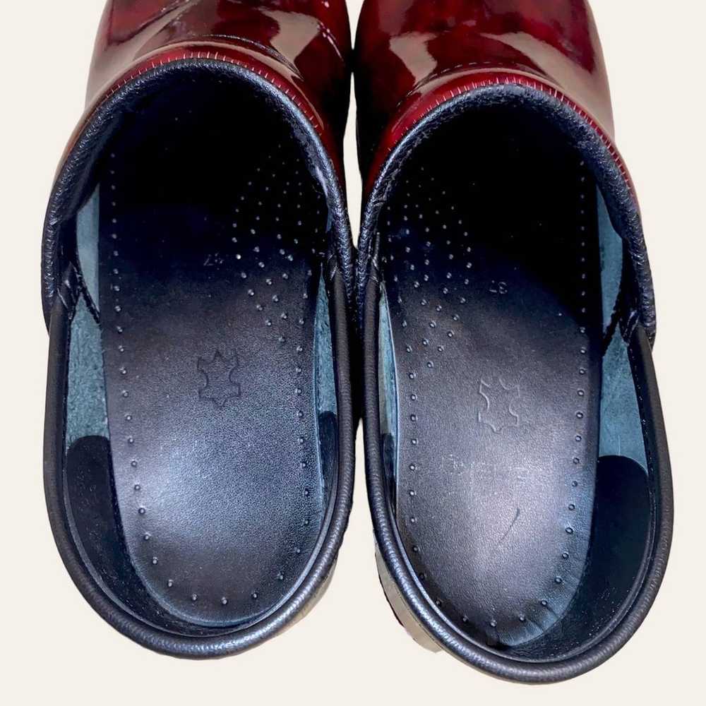 Dansko Burgundy Clogs - image 5