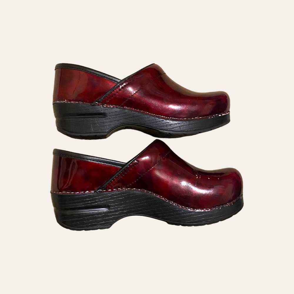 Dansko Burgundy Clogs - image 7