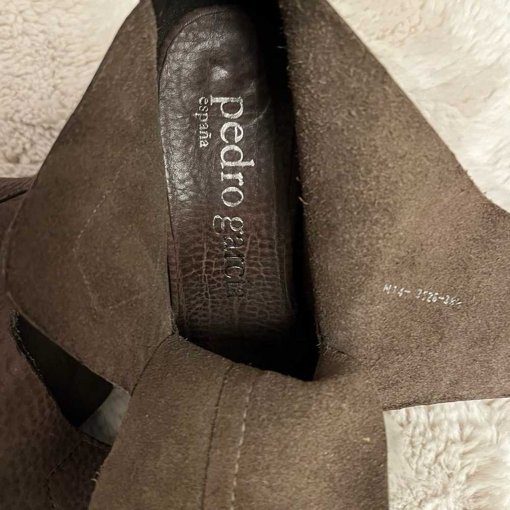 Pedro Garcia Leather Platform Heels - image 11