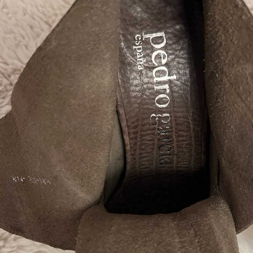 Pedro Garcia Leather Platform Heels - image 12