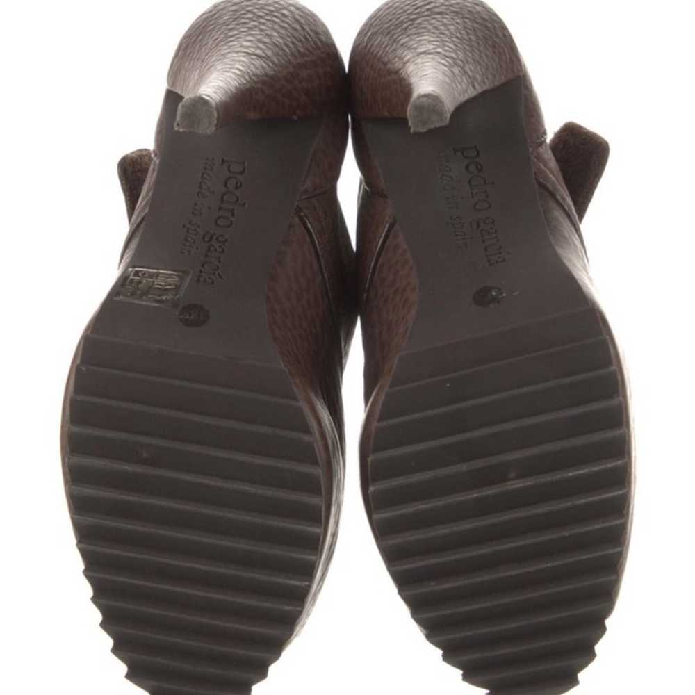 Pedro Garcia Leather Platform Heels - image 5