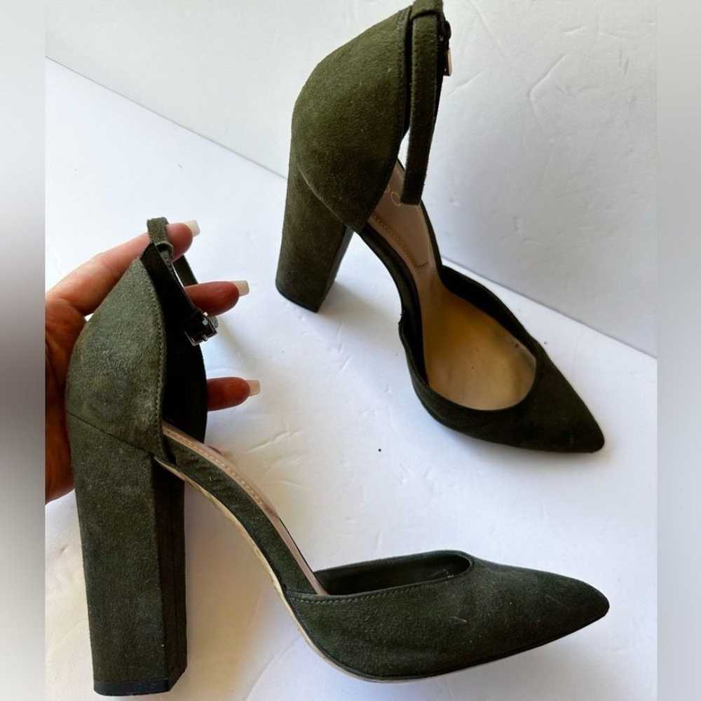ALDO suede thick close toe heels - image 2