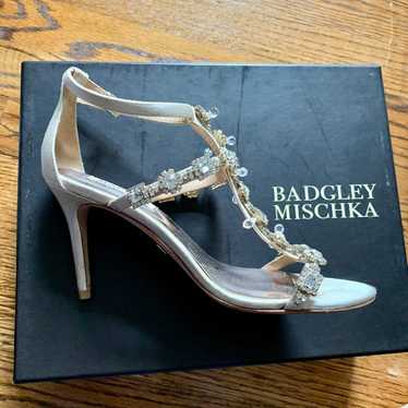 Badgley Mischka jeweled heels