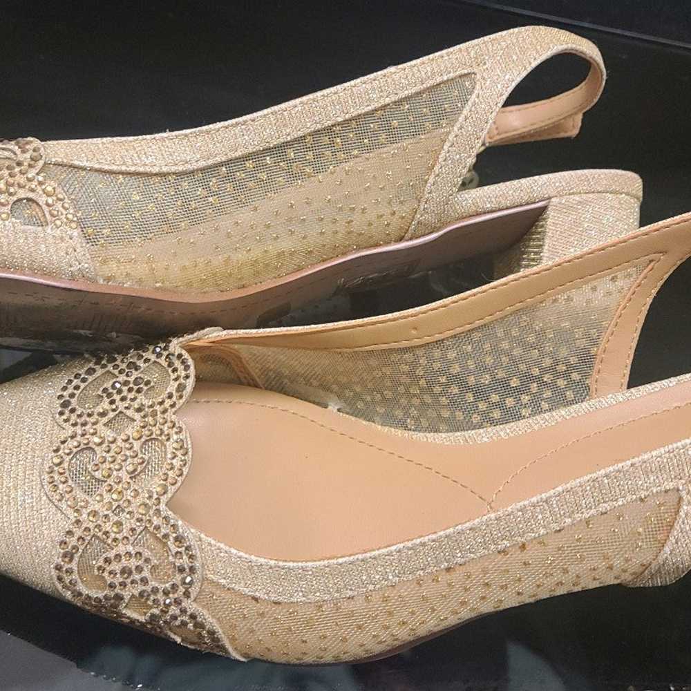 J. renee dillards square toe block heels size 7 - image 2