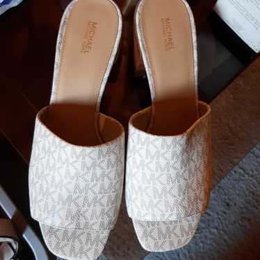 Micheal kors heel slip ons